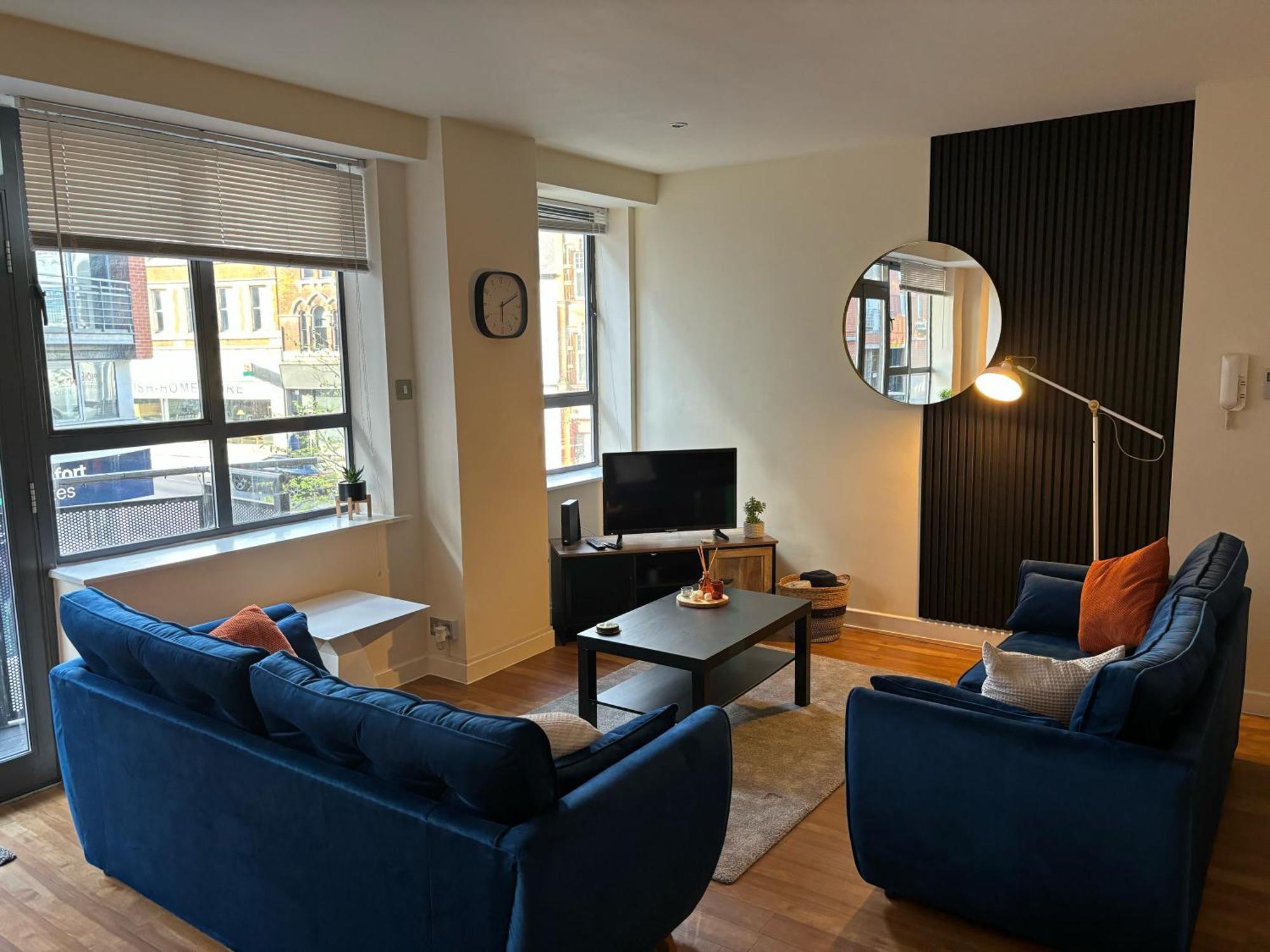 Modern 2 Bdr Flat In Nottingham City Centre With Free Parking Bagian luar foto