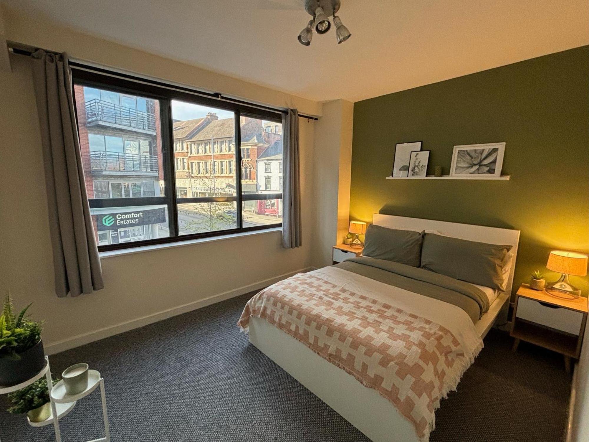 Modern 2 Bdr Flat In Nottingham City Centre With Free Parking Bagian luar foto